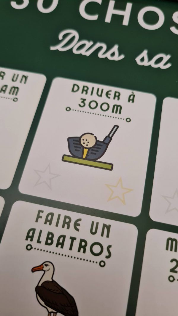 Poster "30 Choses à faire"