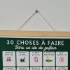 Poster "30 Choses à faire"